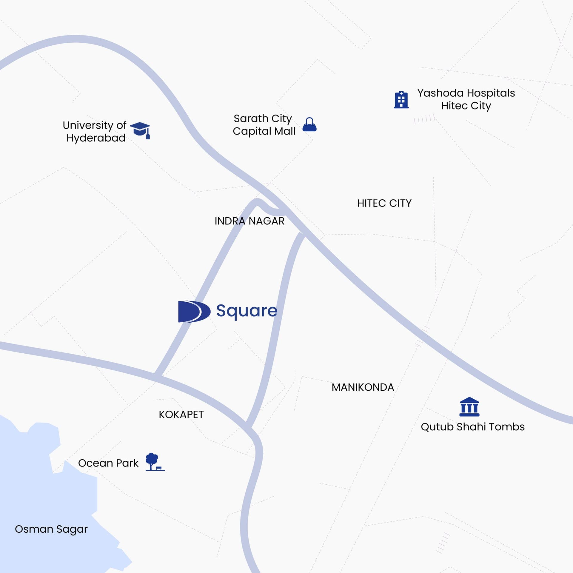 Square Map